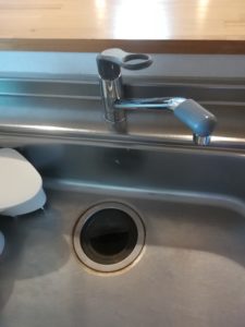 台所の排水管つまり修理