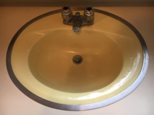 洗面排水の清掃