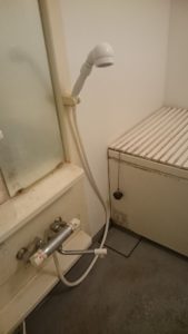 シャワーの水漏れ
