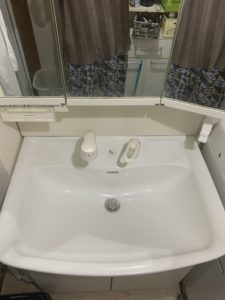 洗面蛇口水漏れ