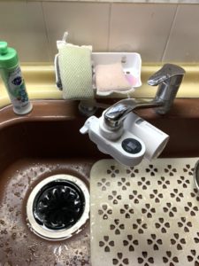 台所水漏れ