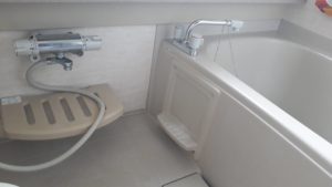 シャワーホース修理